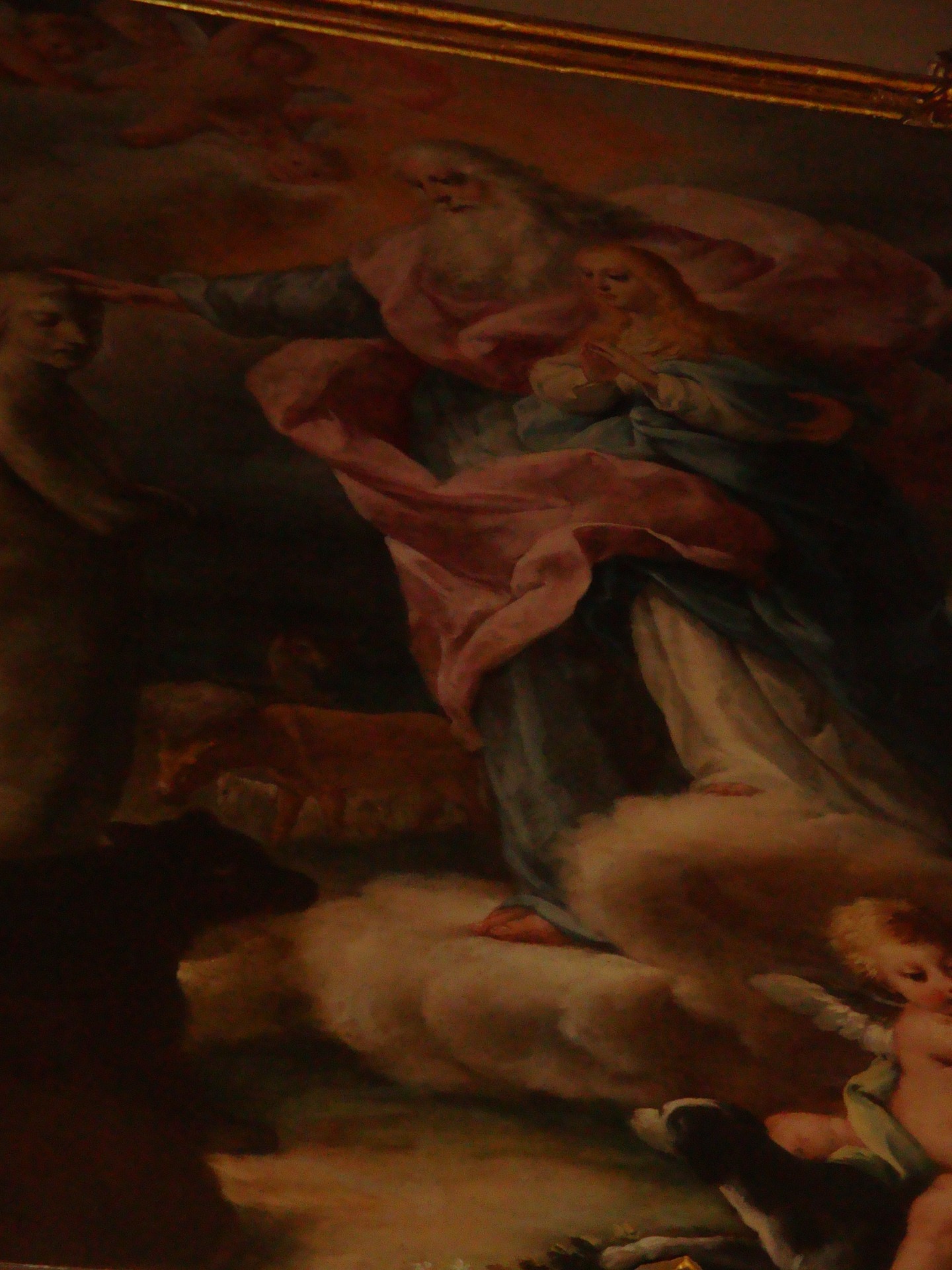 Lienzos del P. Villanueva en el Camarín de la Virgen